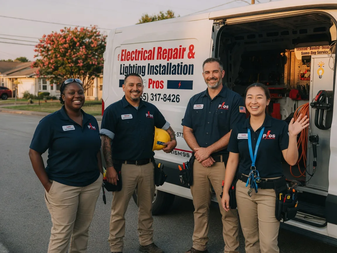 Licensed Electrician company in New Ulm, TX